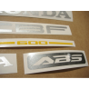 STICKER SET HONDA CBF 600N YEAR 2005 BLACK VERSION