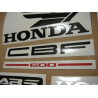 STICKER SET HONDA CBF 600N AÑO 2006 VERSION AZUL CLARO