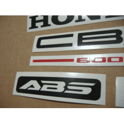 STICKER SET HONDA CBF 600N YEAR 2006 LIGHT BLUE VERSION