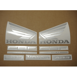 STICKER SET HONDA CBF 600S YEAR 2005 GRAPHITE GREY VERSION