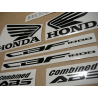 STICKER SET HONDA CBF 1000 AÑO 2010 VERSION BLANCO