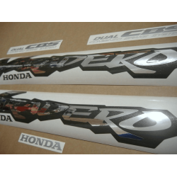 STICKER SET HONDA XL 1000V VARADERO YEAR 1999 GOLD/SILVER VERSION