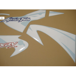 STICKER SET HONDA XRV 750 AFRICA TWIN YEAR 2002 BLUE/RED VERSION