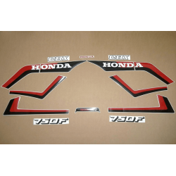 STICKER HONDA CBX 750F YEAR 1985 SILVER VERSION