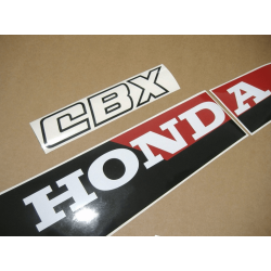 STICKER HONDA CBX 750F AÑO 1985 VERSION PLATA