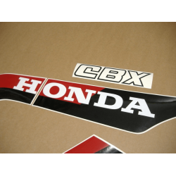 STICKER HONDA CBX 750F YEAR 1985 SILVER VERSION