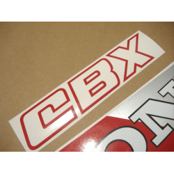 STICKER HONDA CBX 750F AÑO 1986 VERSION NEGRO