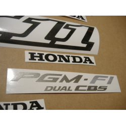 STICKER HONDA X11 YEAR 1999 RED VERSION