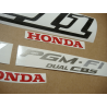 STICKER HONDA X11 AÑO 2000 VERSION AZUL