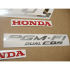 STICKER HONDA X11 AÑO 2001 VERSION NEGRO