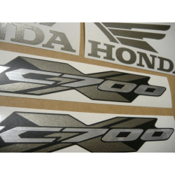 STICKER HONDA NC700X YEAR 2012 BLACK VERSION