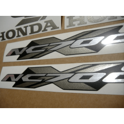 STICKER HONDA NC700X YEAR 2012 BLACK VERSION