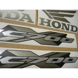 STICKER HONDA NC700X AÑO 2013 VERSION PLATA
