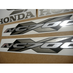 STICKER HONDA NC700X YEAR 2014 WHITE VERSION