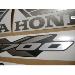 STICKER HONDA NC700X YEAR 2014 WHITE VERSION