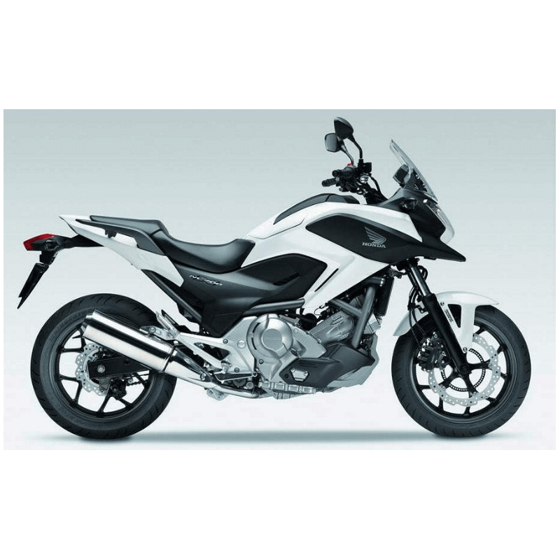 STICKER HONDA NC700X AÑO 2014 VERSION BLANCO