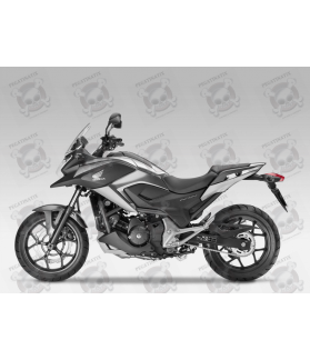 STICKER HONDA NC750X YEAR 2015 SILVER VERSION (Compatible Product)