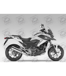 STICKER HONDA NC750X YEAR 2015 WHITE VERSION (Compatible Product)