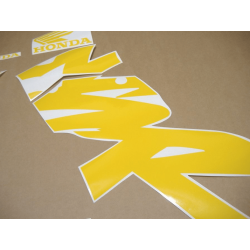 STICKER HONDA NSR 125 AÑO 1999 VERSION NEGRO/PLATA/AMARILLO