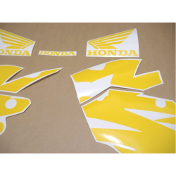 STICKER HONDA NSR 125 AÑO 1999 VERSION NEGRO/PLATA/AMARILLO