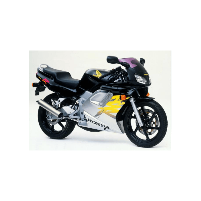 STICKER HONDA NSR 125 AÑO 1999 VERSION NEGRO/PLATA/AMARILLO