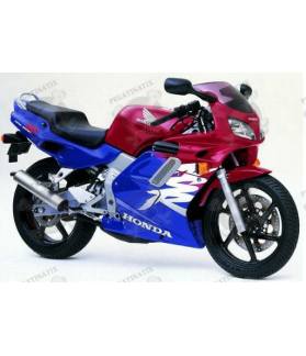 STICKER HONDA NSR 125 YEAR 1999 BLUE/RED VERSION (Compatible Product)