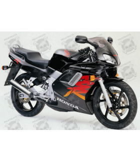 STICKER HONDA NSR 125 YEAR 2000 BLACK/RED VERSION (Compatible Product)