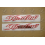 TANK STICKER HONDA SHADOW SILVER / CHROME RED (Compatible Product)