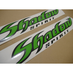 STICKER DEPOSITO HONDA SHADOW VERDE LIMA