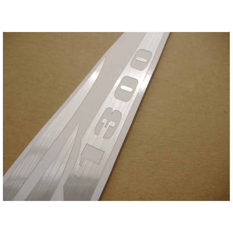 TANK STICKER HONDA VTX 1300 BRUSHED ALUMINIUM