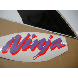 STICKER SET KAWASAKI ZX-6R AÑO 2000 VERDE