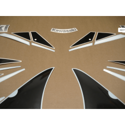STICKER SET KAWASAKI ZX-6R AÑO 2000 PLATA