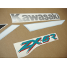 STICKER SET KAWASAKI ZX-6R YEAR 2000 SILVER
