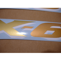 STICKER SET KAWASAKI ZX-6R YEAR 2000 GREEN