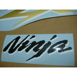 STICKER SET KAWASAKI ZX-6R YEAR 2000 GREEN