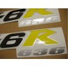 STICKER SET KAWASAKI ZX-6R YEAR 2004 VERDE