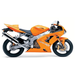 STICKER SET KAWASAKI ZX-6R AÑO 2004 NARANJA