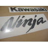 STICKER SET KAWASAKI ZX-6R YEAR 2006 BLUE