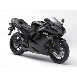 STICKER SET KAWASAKI ZX-6R YEAR 2007 BLACK
