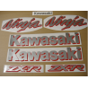 STICKERS KIT KAWASAKI ZX-7R 1999 BLACK