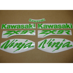 STICKERS KIT KAWASAKI ZX-7R 2000 BLACK