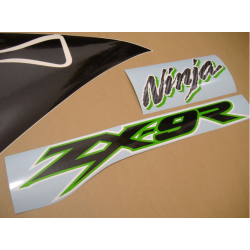 STICKERS KIT KAWASAKI ZX-9R 2002 SILVER