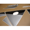 ADHESIVOS KIT KAWASAKI ZX-9R 2003 AZUL PLATA
