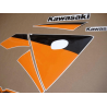 ADHESIVOS KIT KAWASAKI ZX-9R 2003 PLATA NARANJA