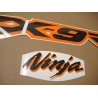 STICKERS KIT KAWASAKI ZX-7R 2003 SILVER ORANGE