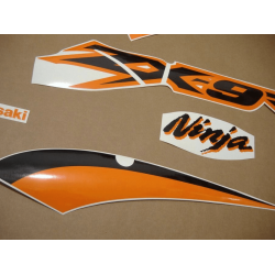 STICKERS KIT KAWASAKI ZX-9R 2003 SILVER ORANGE