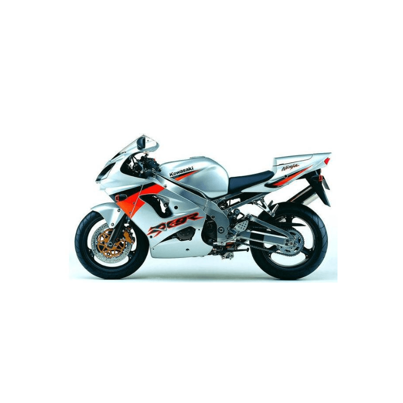 STICKERS KIT KAWASAKI ZX-9R 2003 SILVER ORANGE