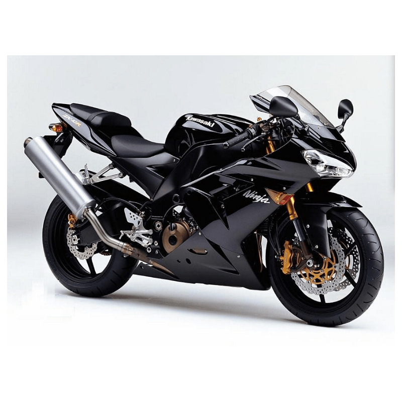 ADHESIVOS KIT KAWASAKI ZX-9R 2005 NEGRO