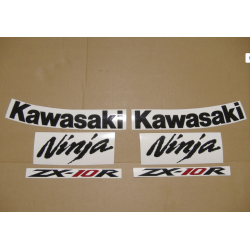 STICKERS KIT KAWASAKI ZX-10R YEAR 2008 ORANGE