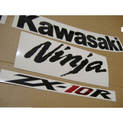 STICKERS KIT KAWASAKI ZX-10R YEAR 2008 ORANGE